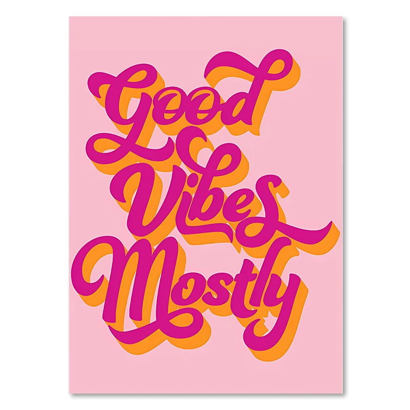 Funny Quote Art Poster Pink Makeup Prints Bedroom Home Decor Modern Inspirational Girl Power Dot Self Care Wall Canvas Painting