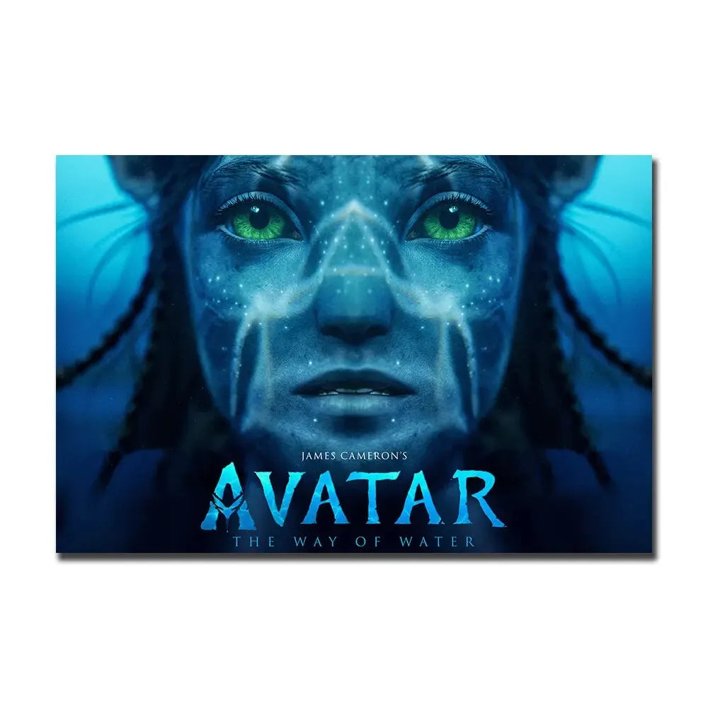 Avatar 2 Movie The Way of Water 2022 Film Canvas Paintings, Posters and Prints Picture, Unique Wall Decoration for Living Room