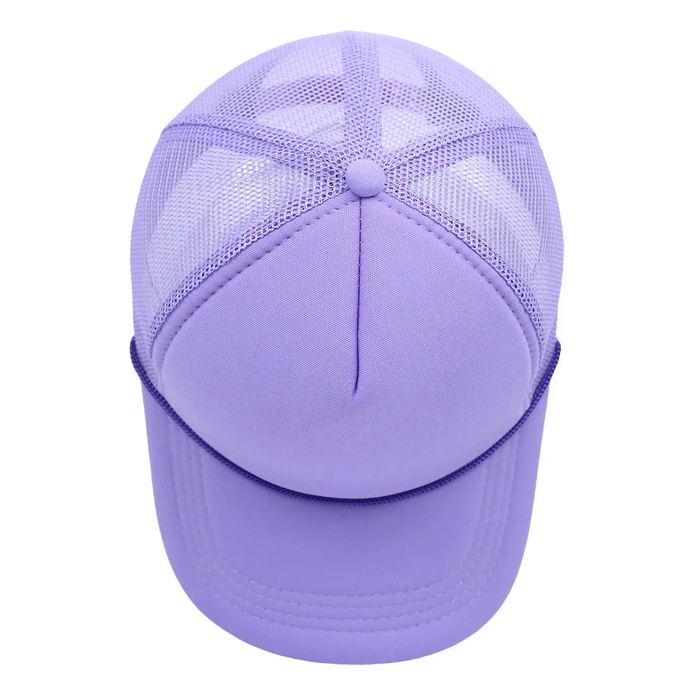 Customized Logo Summer Baseball Caps Men Mesh 5 Panel Cheaper Trucker Hats Outdoor Sport Snapback Caps Women Sun Dad Hat Gorras