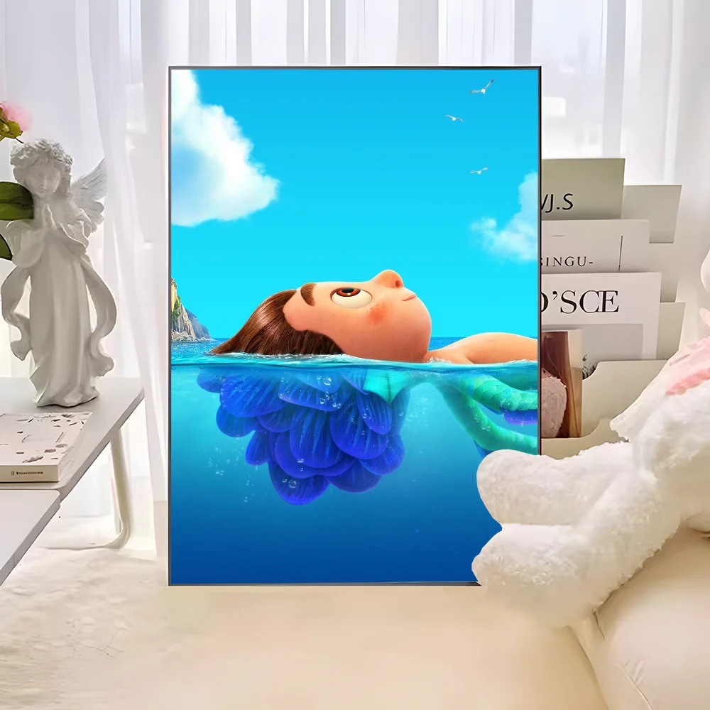 L-LUCA Movie Anime Posters Sticky HD Quality Wall Art Retro Posters for Home Kawaii Room Decor