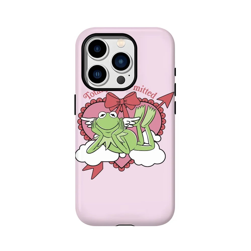 K-Kermit T-Totally K-Kermitted Phone Case Phone Case Film shell For iPhone 16 15 14 13 12 11 Pro Max Plus