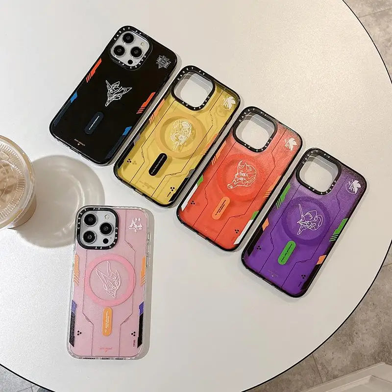 Joint EVA Fighter Is Suitable for Apple iPhone 16 ProMax Magnetic Phone Case 15/14plus Protective Case 13
