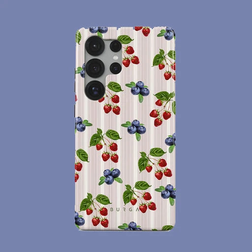 Picnic Basket BURGA Phone Case for Samsung Galaxy S25 S24 S23 S20 FE Plus Ultra 4G 5G Glossy Film Hard PC Cover