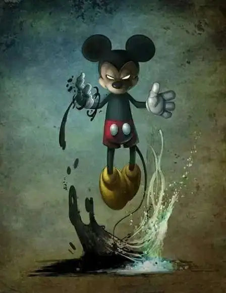 Gothic Disney Mickey Mouse Full Sale Element Drawing Offers 5d Art Stitch Mosaic Diamond Painting Wall Bathroom House Decoration