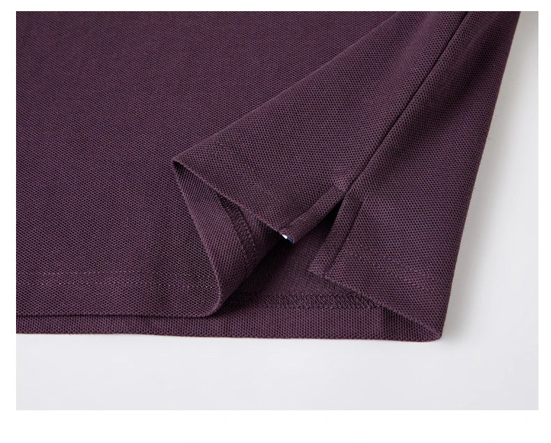 100% pure cotton men's high-end brand short sleeve polo shirt summer fashion hot selling pony embroidery golf top casual T-shirt