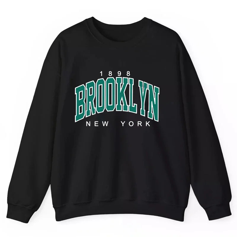 Hot Sales Womens Sweatshirt Unique Print O Neck Tops Casual Jogging Pullover Daily Commute Party Clothing Loose Woman Tracksuit