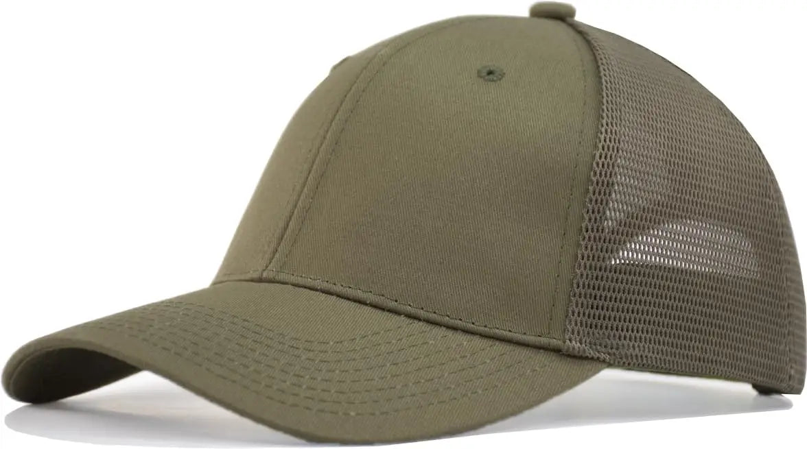 Sizes 55-60cm Adjustable Snapback Baseball Trucker Basic Plain Men's and Women's Mesh Work Splicing Baseball Cap Unisex Multiple