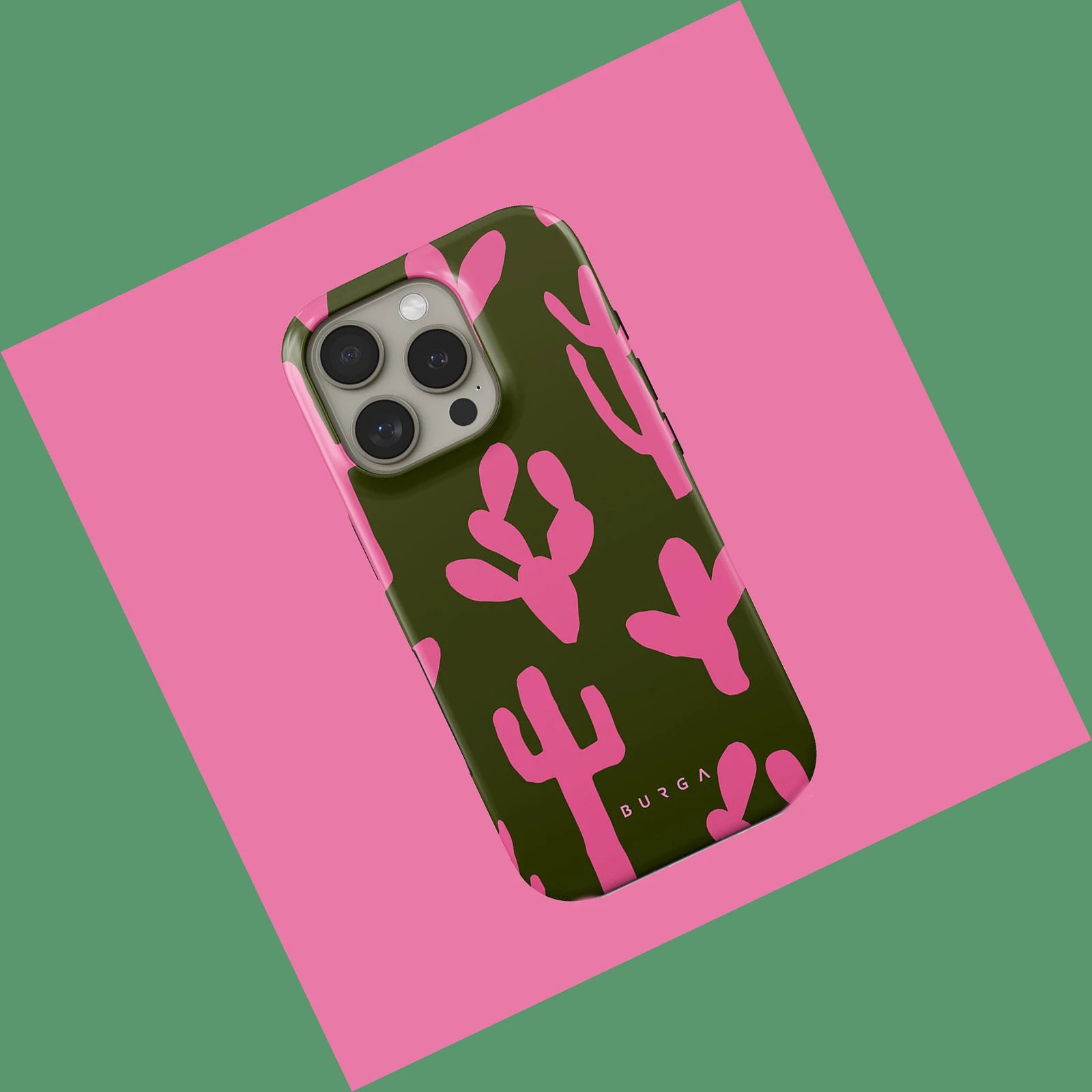 Serenade BURGA Phone Case for iPhone 16 15 14 13 12 11 X XS XR XSMAX 7 8 Pro Max Plus Luxury Double-layer Back Cover