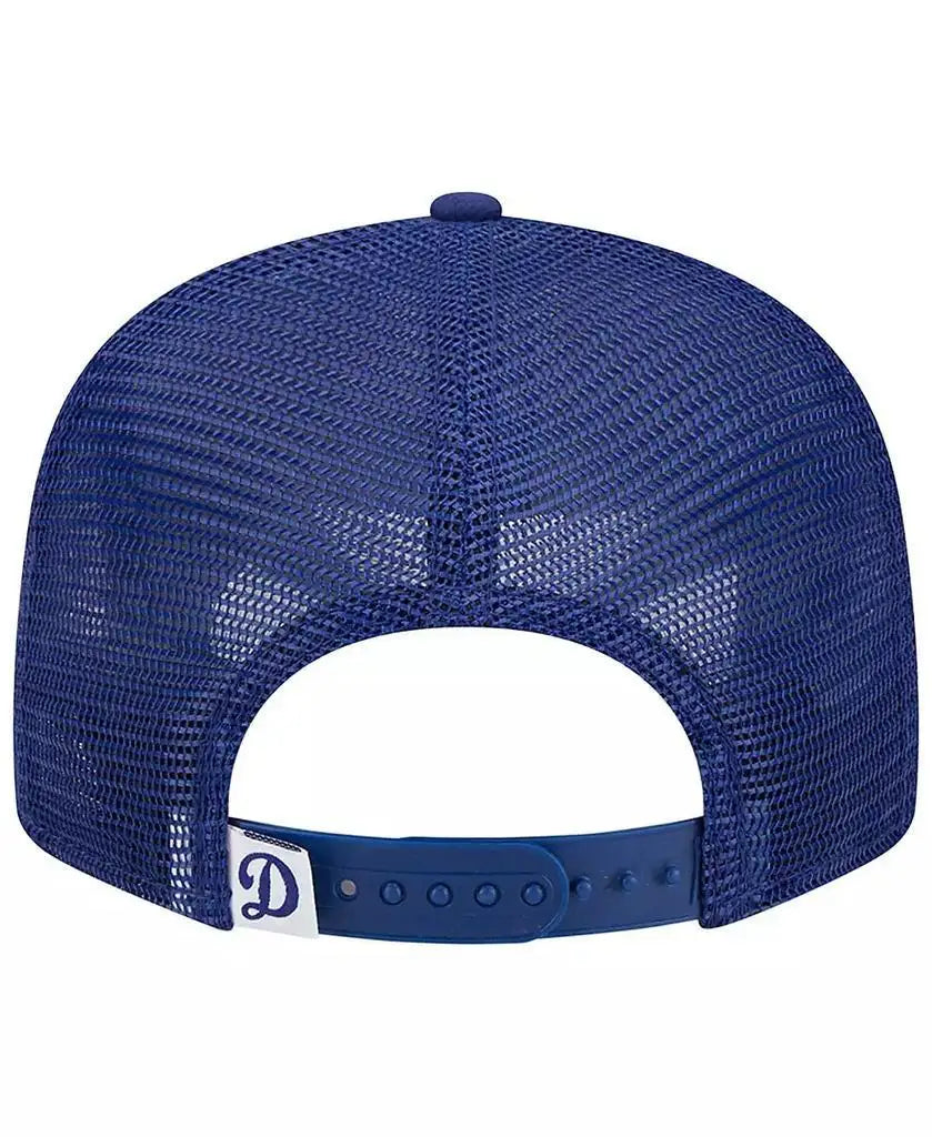 New Era | Men's Royal Los Angeles Dodgers D Logo Team Color Trucker 9FIFTY Snapback Hat