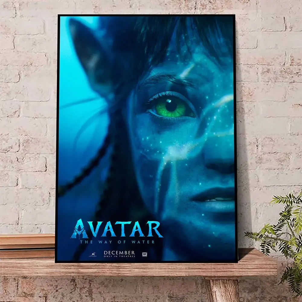 Avatar 2 Movie The Way of Water 2022 Film Canvas Paintings, Posters and Prints Picture, Unique Wall Decoration for Living Room