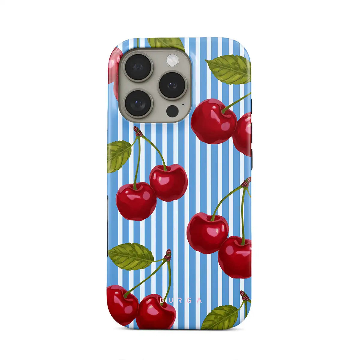 Sweet Moment BURGA Phone Case for iPhone 16 15 14 13 12 11 X XS XR XSMAX 7 8 Pro Max Plus Luxury Double-layer Back Cover
