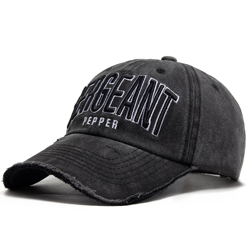 Fashion Men's Baseball Cap Letter Embroidered Trucker Hat Cotton Soft Top Women Caps Summer Casual Travel Visor Hats Unisex