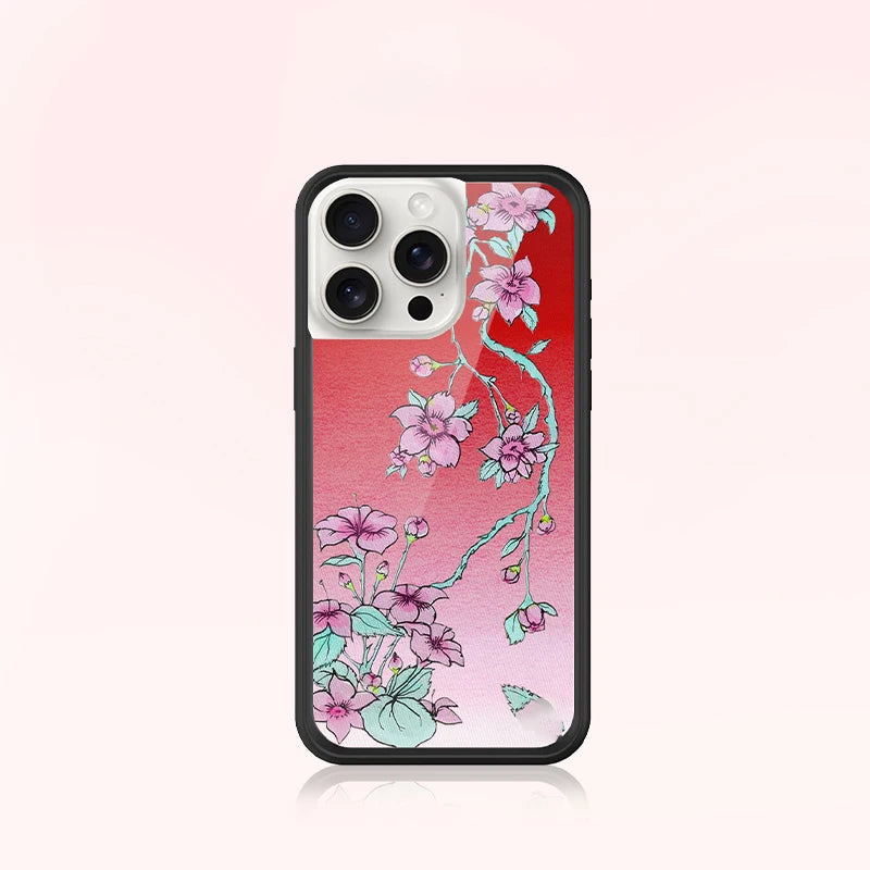 Wildflower 3D Girls bow high heels Phone Case for iPhone 15 14 13 Pro Max 13pro 14pro 15pro WF Angel Cute Cartoon Cover Funda