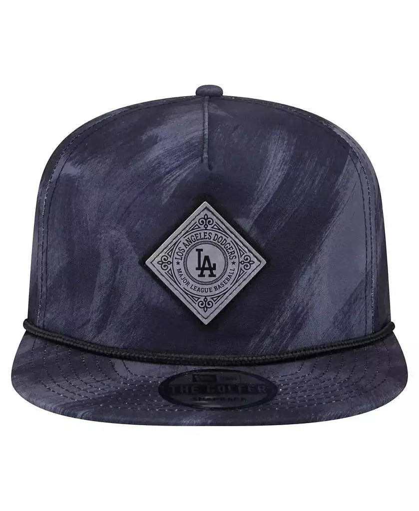 New Era | Men's Navy Los Angeles Dodgers Printed Golfer Snapback Hat