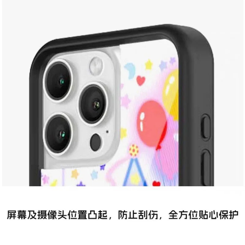 Wildflower Clown Around Cute Phone Case for iPhone 12 13 14 15 16 Pro Max Plus 16pro 15pro WF 3D costume party Cover Funda