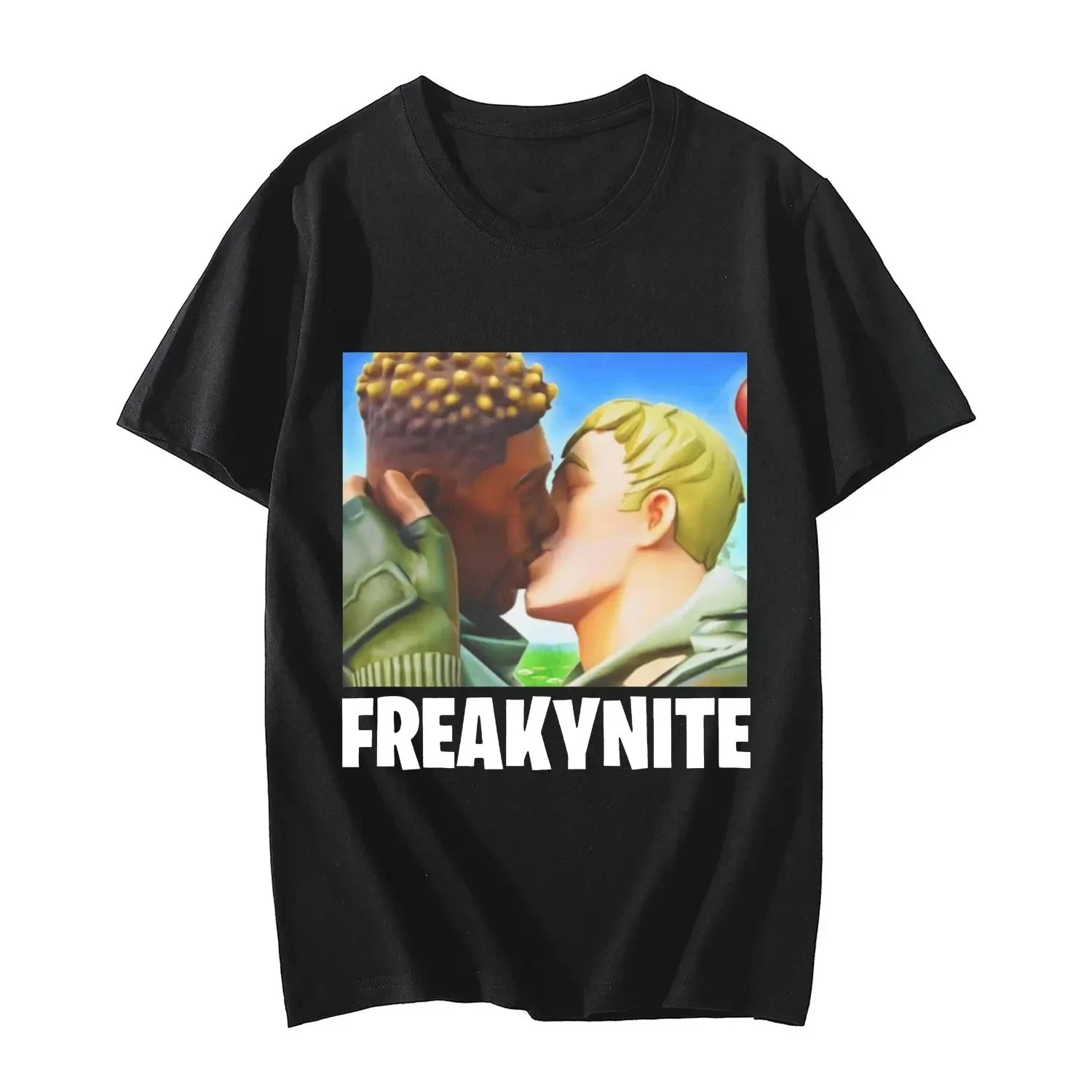 Funny Meme Graphic T Shirts Freakynite Parody Brainrot Joke T-shirts Fashion Casual Loose Short Sleeve T-shirt Streetwear women