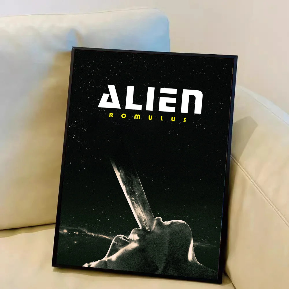 Movie a-Alien Romulus Anime Posters Sticky Whitepaper Prints Posters Artwork Kawaii Room Decor