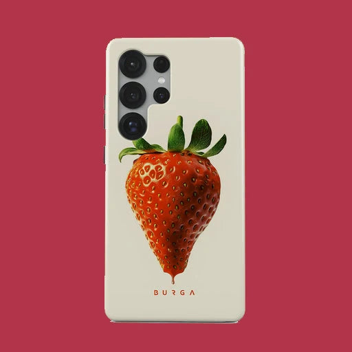 Juicy BURGA Phone Case for Samsung Galaxy S25 S24 S23 S20 FE Plus Ultra 4G 5G Glossy Film Hard PC Cover