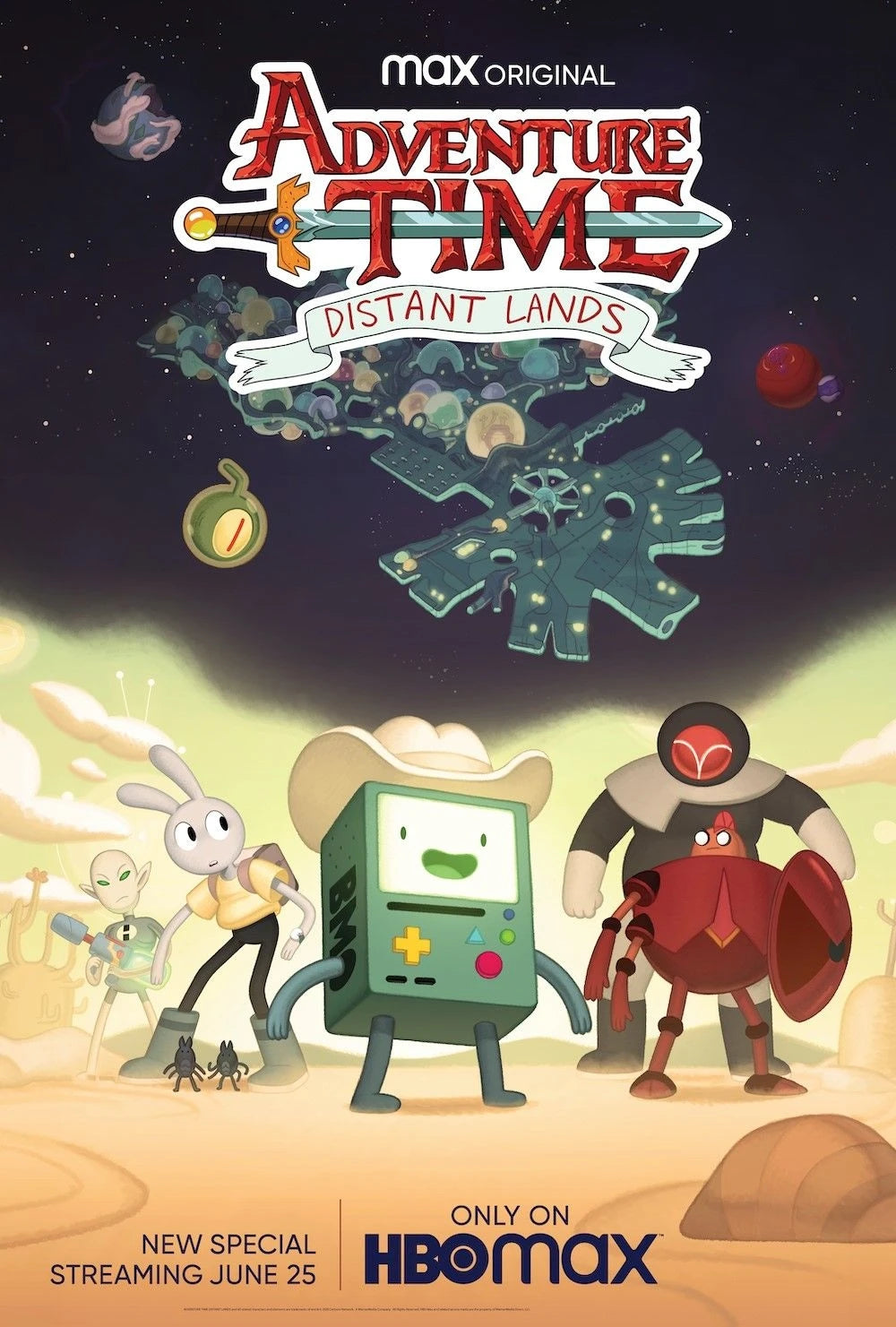 Cartoon Adventure Time Classic Movie Posters Print Canvas Painting Fancy Wall Art Picture for Living Room Bar Home Decor Mural