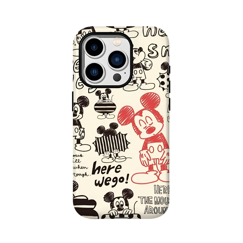 Yo Amo Los Pandas Phone Case Phone Case Film shell For iPhone 16 15 14 13 12 11 Pro Max Plus