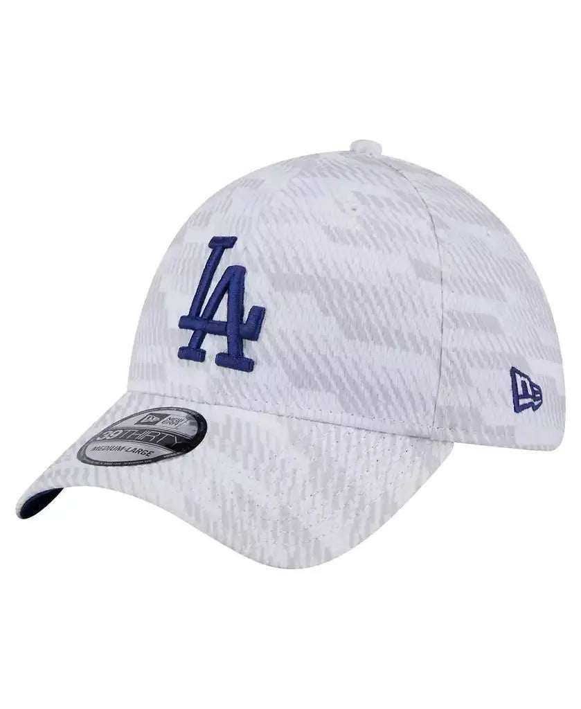 New Era | Men's White Los Angeles Dodgers Graded 39THIRTY Flex Hat