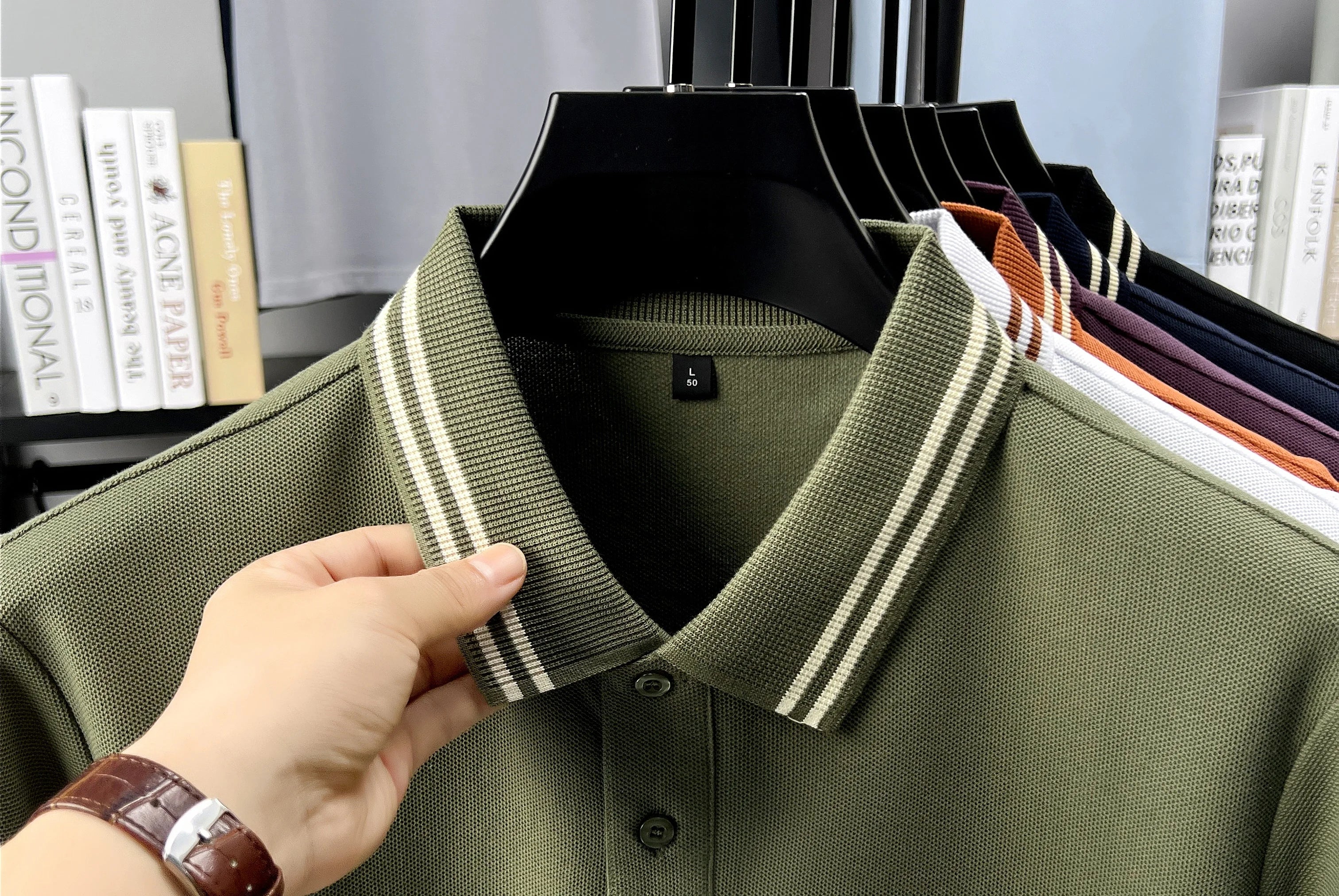 100% pure cotton summer mens custom relief design short sleeve new fashion hot selling polo shirt breathable comfort T-shirt top