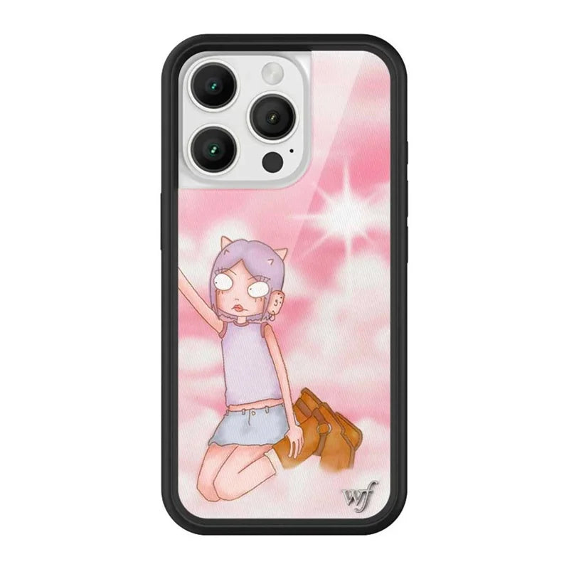 Wildflower I Love Myself Ashley L Love Me Phone Case For iPhone 12 13 14 15 16 Pro Max WF Cute Cartoon Butterfly Daisy Cover