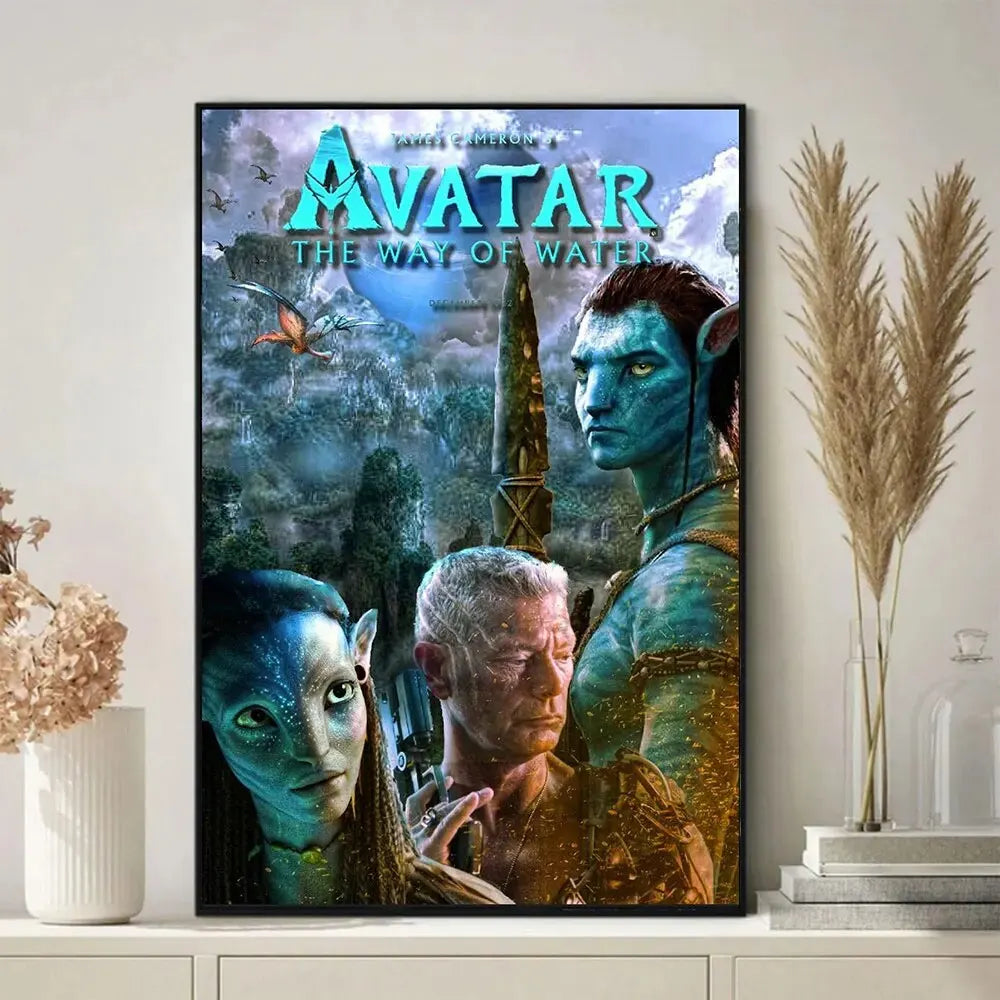 Avatar 2 Movie The Way of Water 2022 Film Canvas Paintings, Posters and Prints Picture, Unique Wall Decoration for Living Room