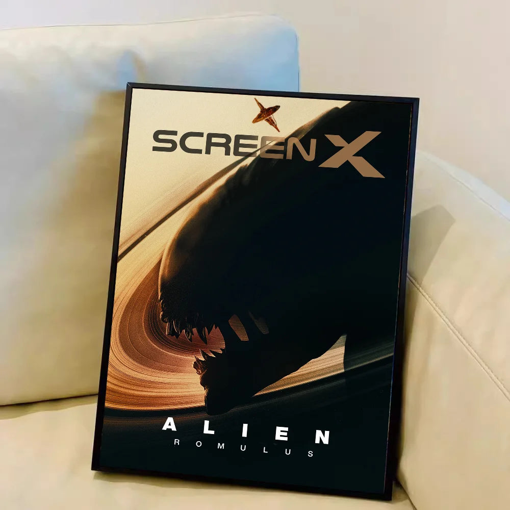 Movie a-Alien Romulus Anime Posters Sticky Whitepaper Prints Posters Artwork Kawaii Room Decor