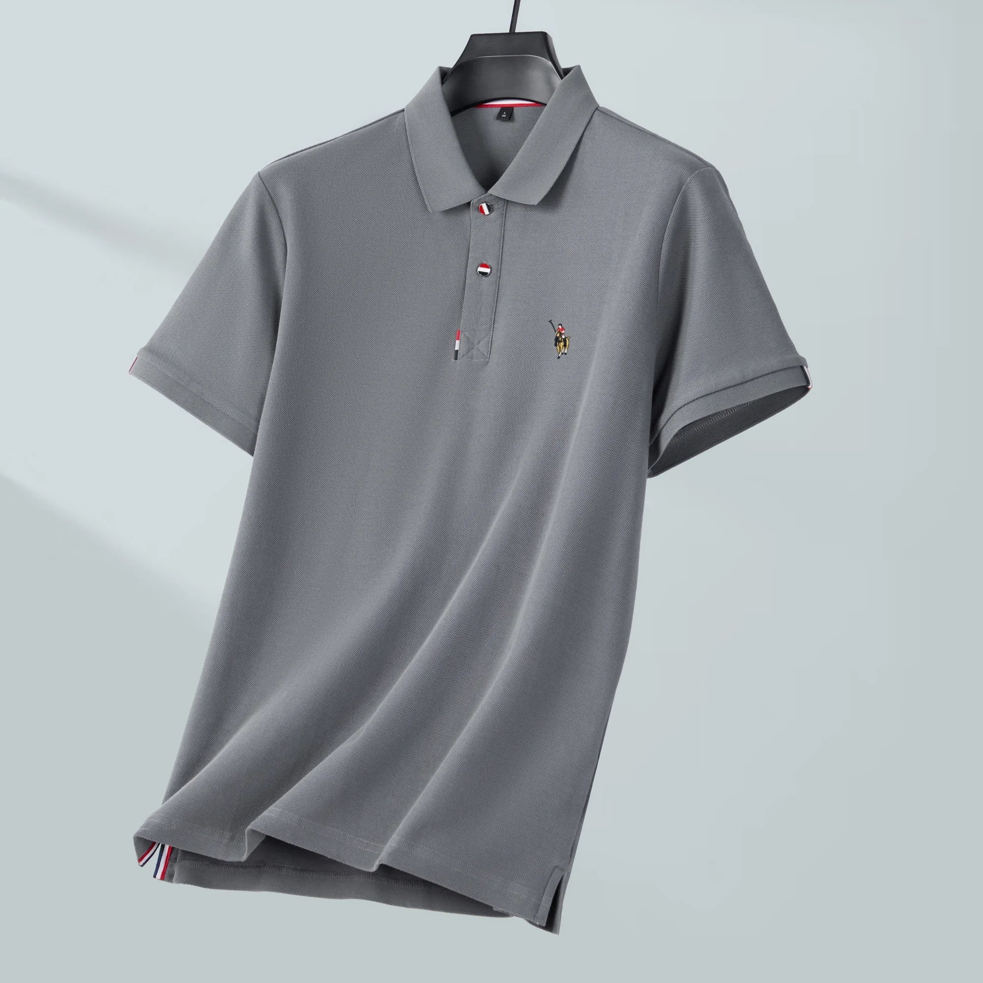 100% pure cotton men's high-end brand short sleeve polo shirt summer fashion hot selling pony embroidery golf top casual T-shirt