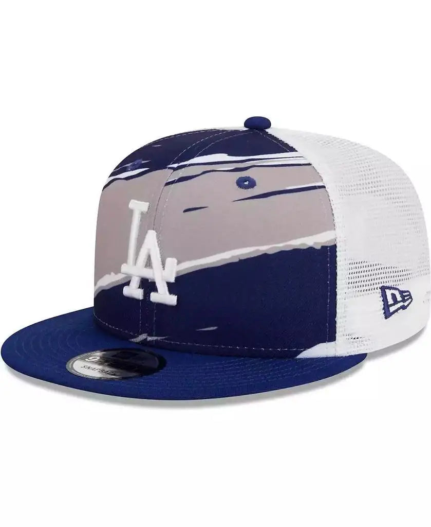 New Era | Men's Royal Los Angeles Dodgers Tear Trucker 9FIFTY Snapback Hat