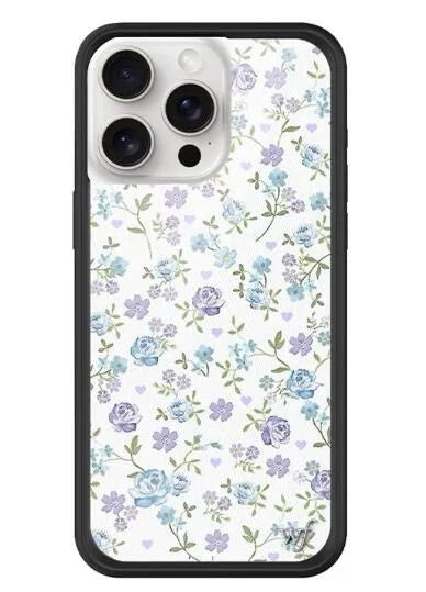 Wildflower Ins Cute Cartoon Phone Case for iPhone Leopard Print Cherry Pink Cat Brown  13 Pro 14 Pro 15 Pro WF Strawberries case