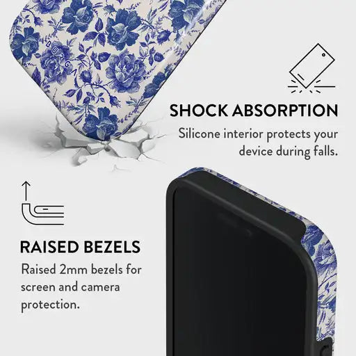 Garden Stories BURGA Phone Case for iPhone 16 15 14 13 12 11 X XS XR XSMAX 7 8 Pro Max Plus Luxury Double-layer Back Cover