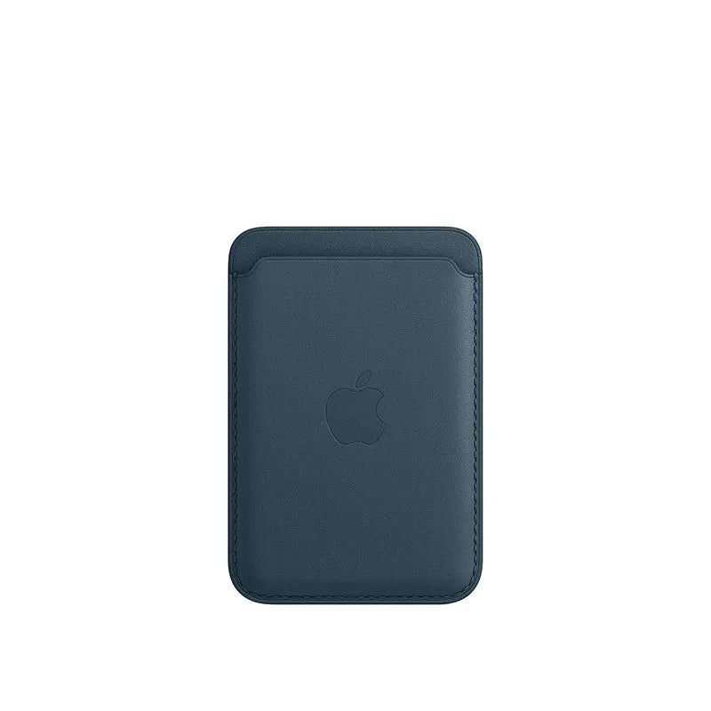Luxury Original Apple Magsafe Leather wallet Case For iPhone 13 12 14 15 16 Pro Max S24 Card Holder Phone Bag Cover Accessories