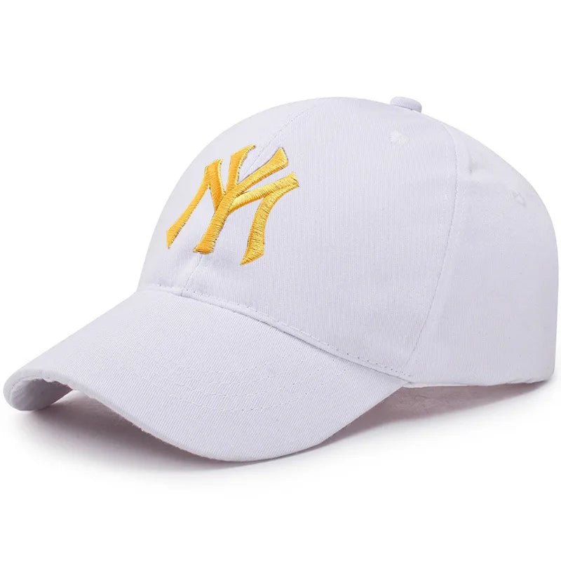 Fashion New MY Embroidered Baseball Cap Men Women Outdoor Sport Visor Sun Hat Adjustable Breathable Snapback Hip Hop Hats Gorras