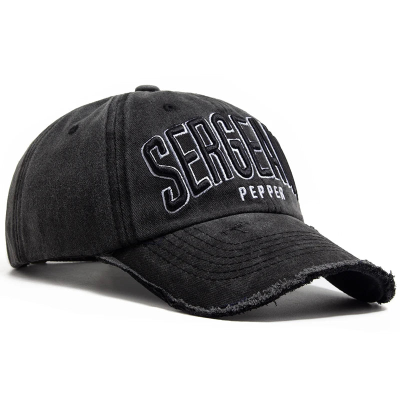 Fashion Men's Baseball Cap Letter Embroidered Trucker Hat Cotton Soft Top Women Caps Summer Casual Travel Visor Hats Unisex