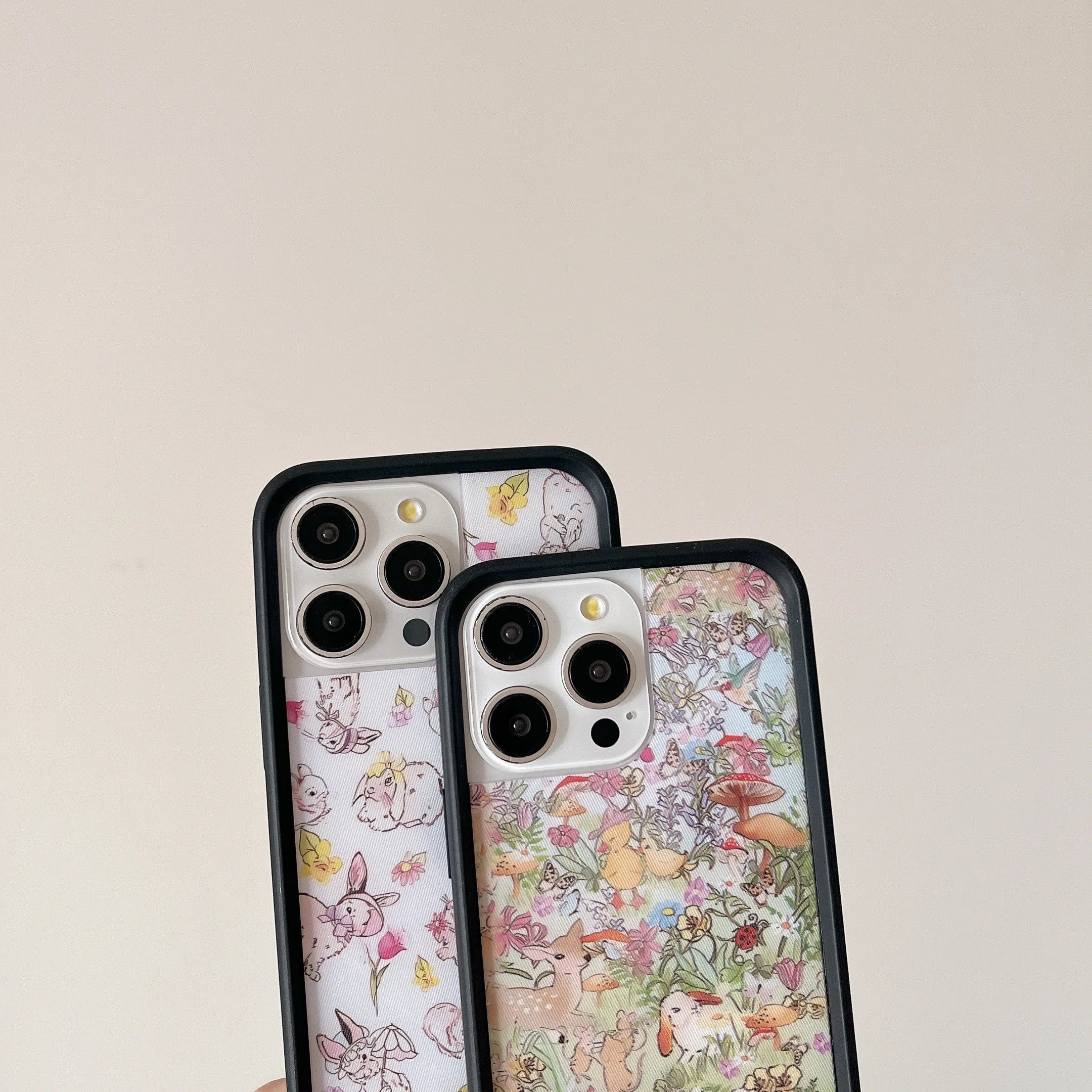 Wildflower 3D Heart Love Flower Cherry Cake Case For iPhone 15 14 13 12 16 Pro Max WF Fashion Girl Bow Ballet Dance Shoes Cover