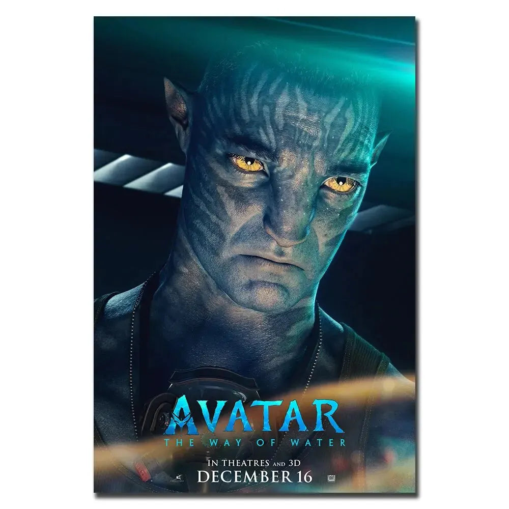 Avatar 2 Movie The Way of Water 2022 Film Canvas Paintings, Posters and Prints Picture, Unique Wall Decoration for Living Room