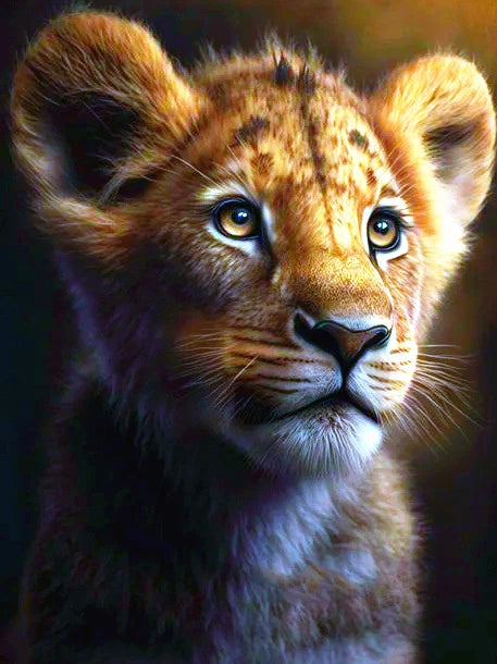 EverShine Diamond Embroidery Lion Cross Stitch AB Drill Painting Animal Full Square Mosaic Wolf Picture Rhinestones Handicraft