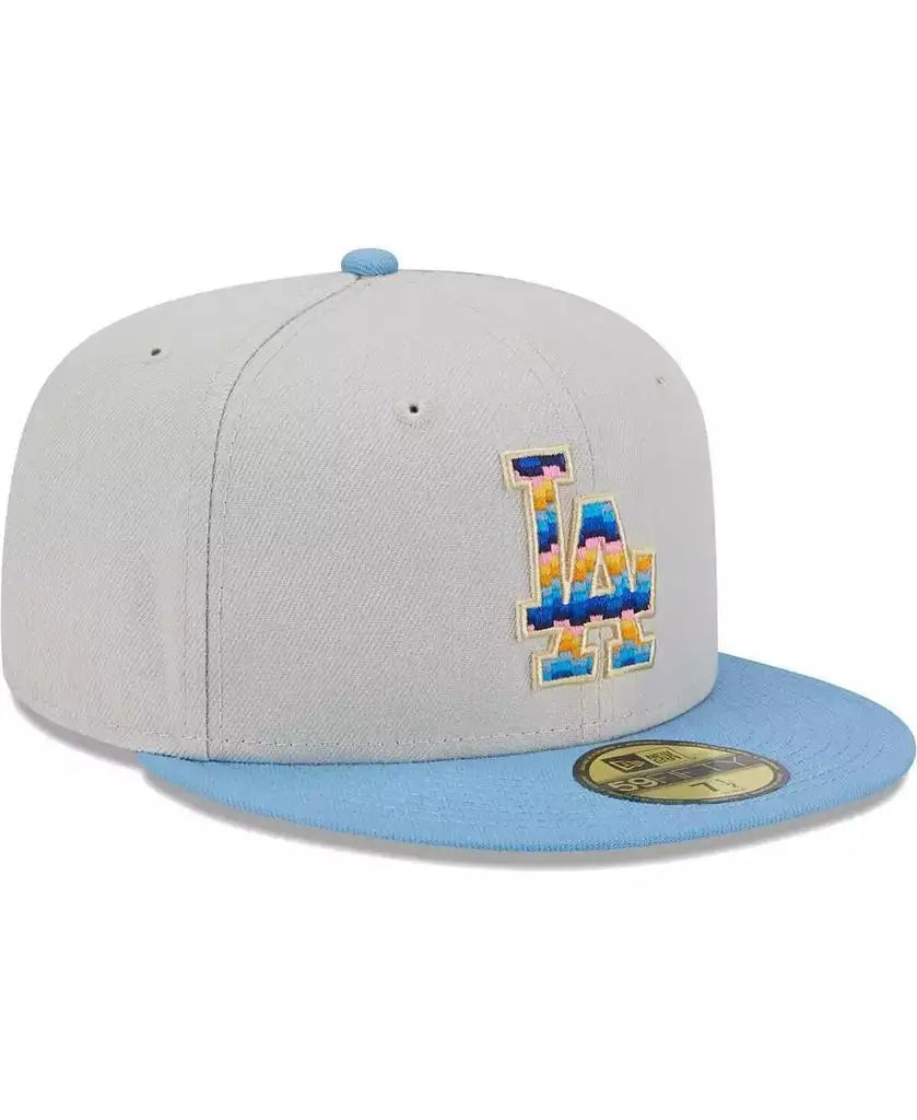 New Era | Men's Natural Los Angeles Dodgers Beach Front 59FIFTY Fitted Hat