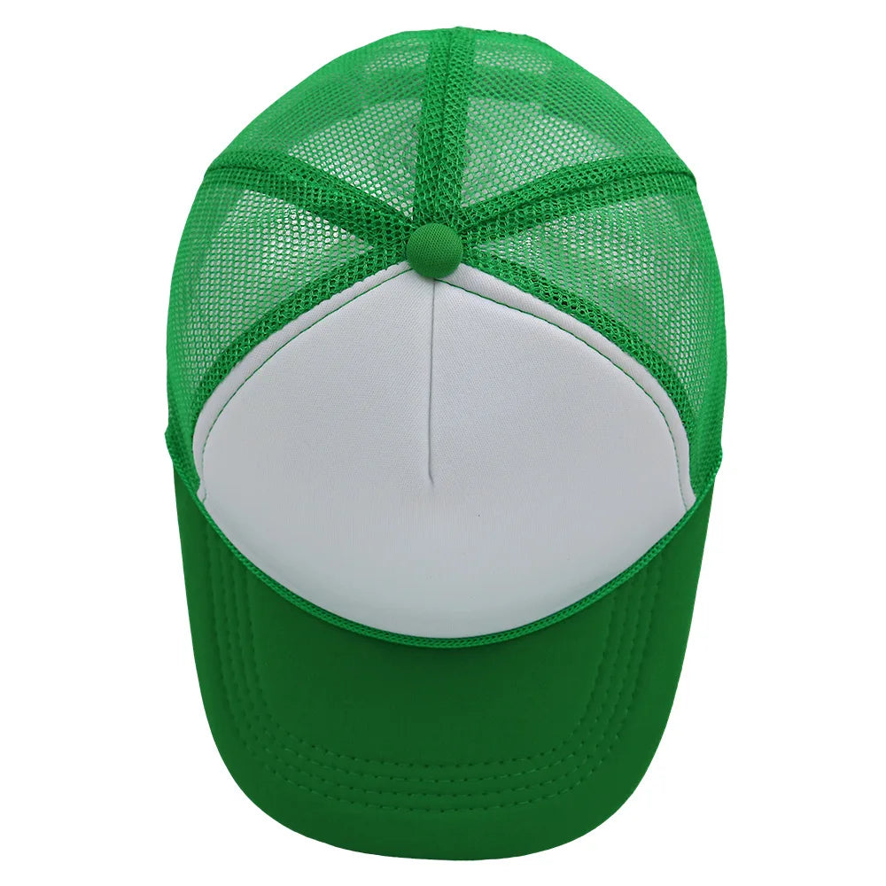 Customized Logo Summer Baseball Caps Men Mesh 5 Panel Cheaper Trucker Hats Outdoor Sport Snapback Caps Women Sun Dad Hat Gorras