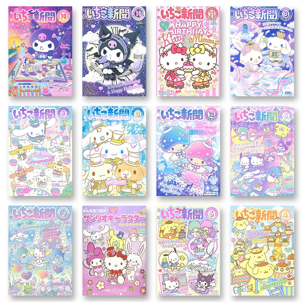 MINISO Cartoon Poster Sanrio Kuromi Hello Kitty Canvas Wall Art Print Mural Home Decoration Birthday Christmas Gift