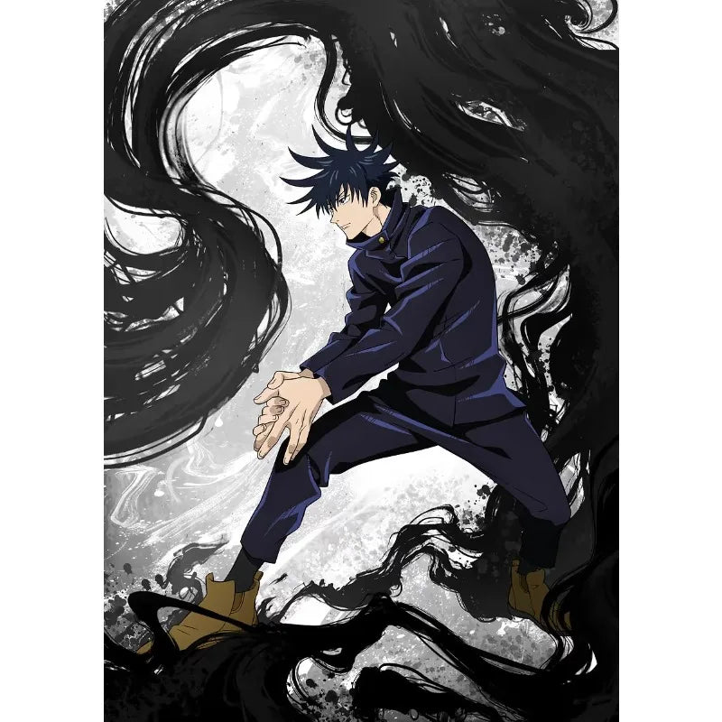 Modern Japan Anime Jujutsu Kaisen Poster and Print Comic Character Canvas Painting Wall Art Pcirtue for Living Room Home Decor