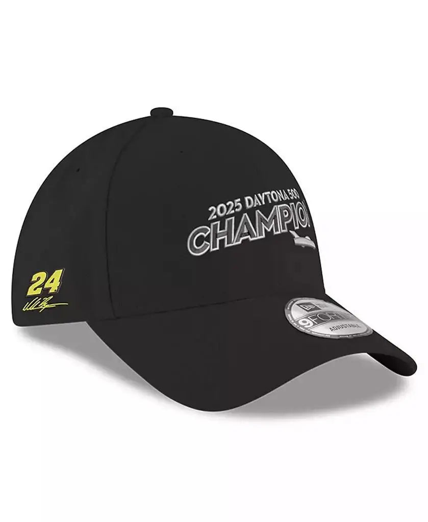 New Era | Men's Black William Byron 2025 Daytona 500 Champion 9FORTY Adjustable Hat