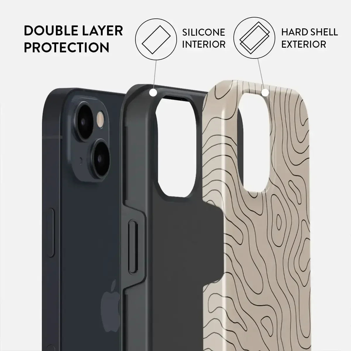 Wild Terrain Personalized Pattern Case For IPHONE 16ProMax 15 14 13 12 11 PRO Plus Acrylic TPU Two in one Magnetic Phone Cases