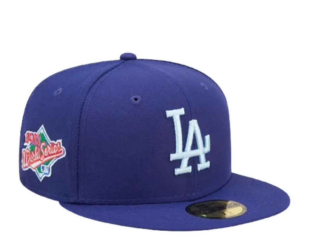 New Era | 59Fifty MLB Los Angeles Dodgers Cloud Under Blue Fitted Hat 60243775