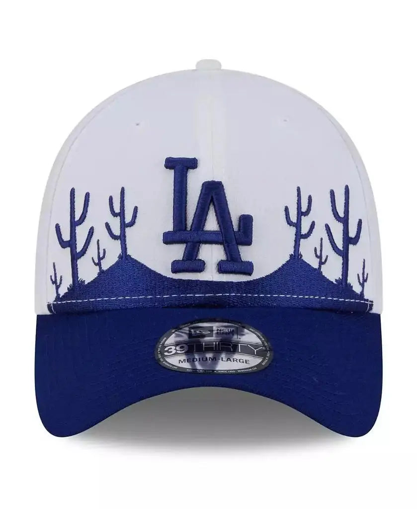 New Era | Men's White/Royal Los Angeles Dodgers 2025 Spring Training Landscape 39THIRTY Flex Hat