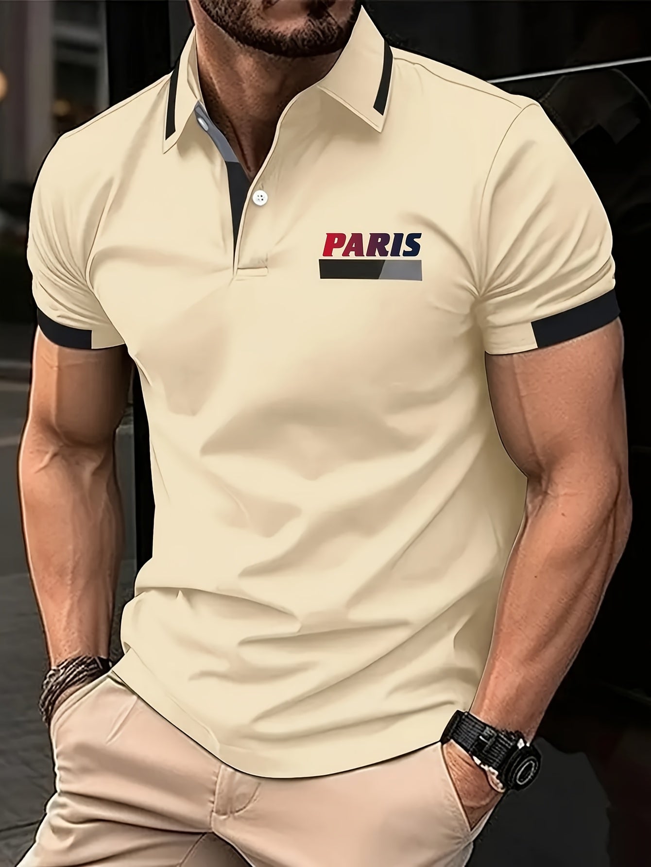 Men's Summer Fashion Shirt - Casual Button-Up with 