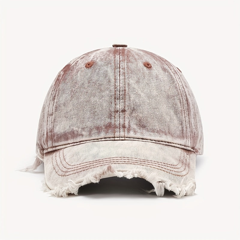 Embroidered Washed Distressed Hip Hop Street Baseball Cap High-end Graffiti Cap - Unisex Adjustable Trucker Hat | Perfect Gift