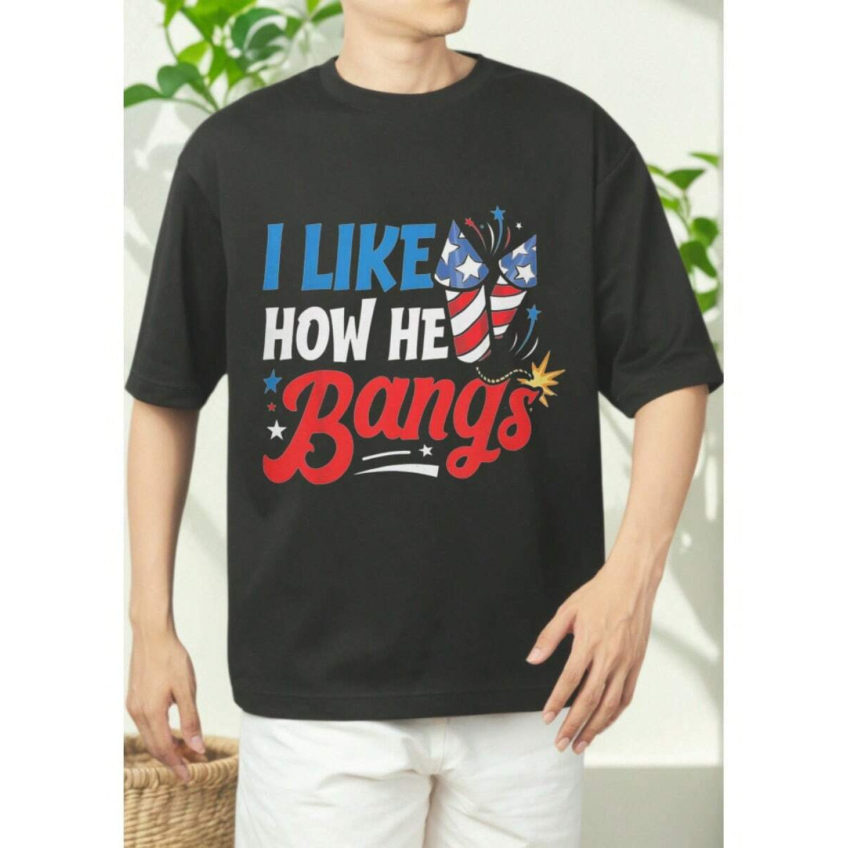 Men'S Patriotic July 4th Graphic T-Shirt - 